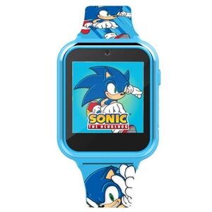 SEGA Sonic the Hedgehog NIB Kids Blue Touch Screen Interactive Smart Watch 42mm